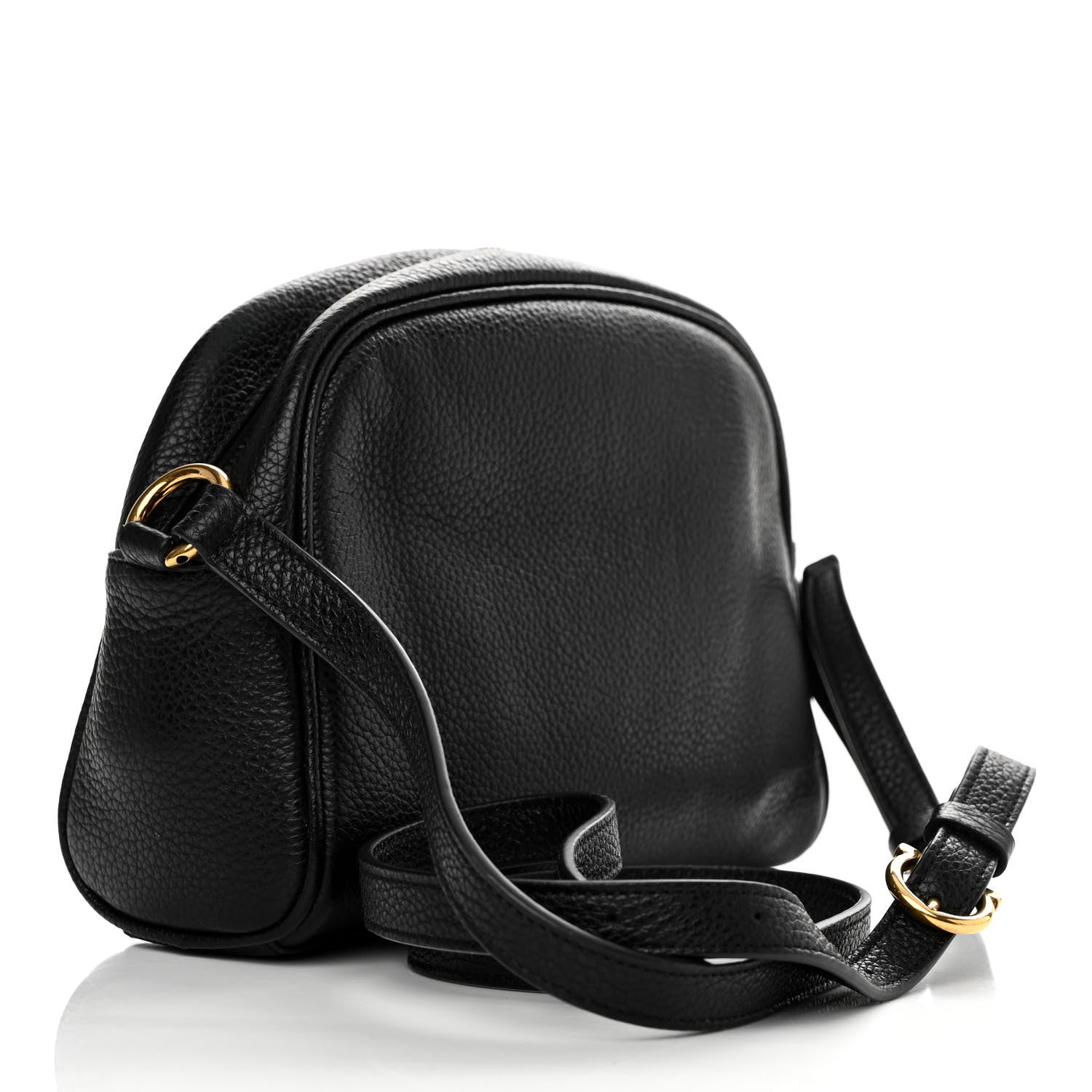Salvatore Ferragamo Calfskin Travel Camera Crossbody Bag Black 3 of 14