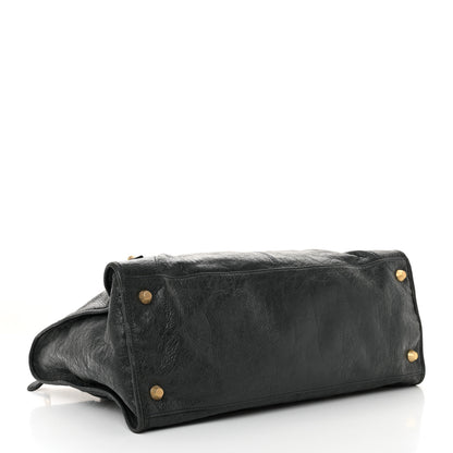 Balenciaga Agneau Giant 12 Gold Hardware Work Anthracite 5 of 11