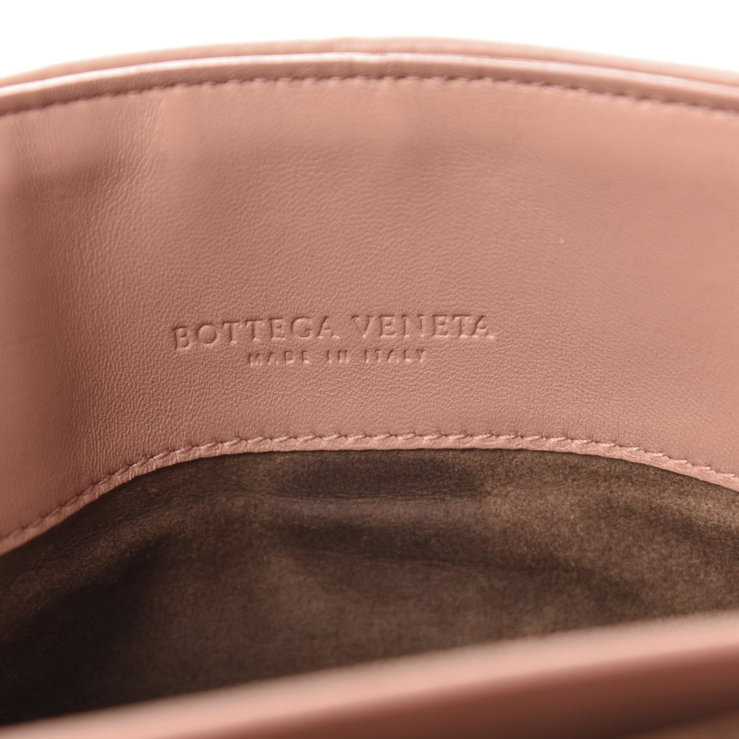 Nappa Intrecciato Microstuds Small Olimpia Shoulder Bag Dahlia
