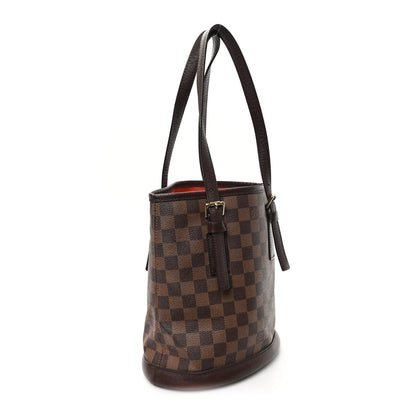 Louis Vuitton Damier Ebene Marais Bucket 23 3 of 10