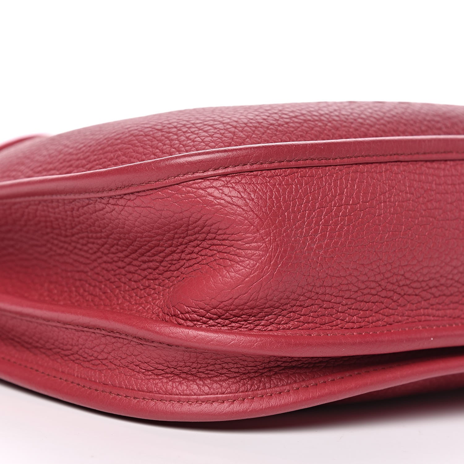 Hermes Taurillon Clemence Evelyne III PM Rubis 8 of 10