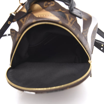 Louis Vuitton X LOL Monogram Palm Springs Backpack Mini Gold Silver 4 of 9