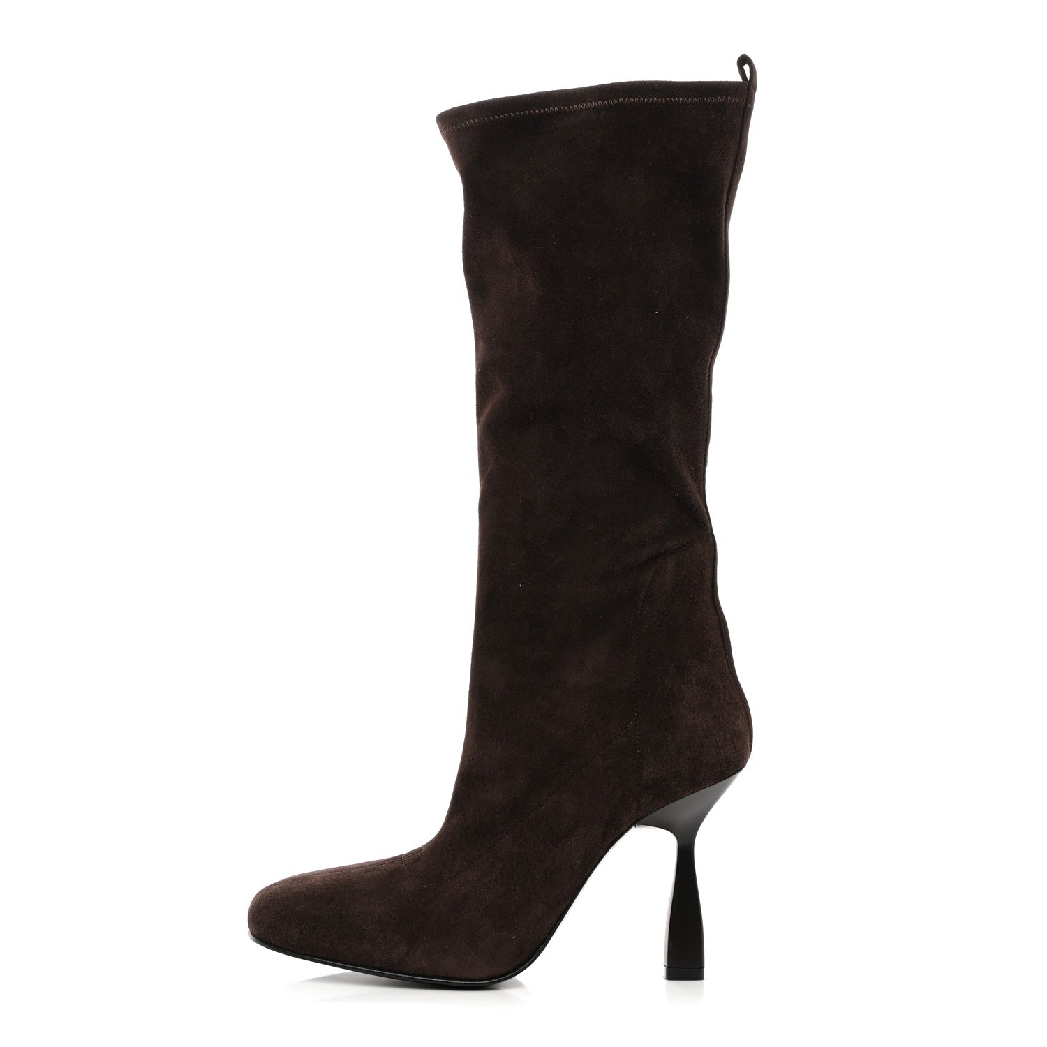 Hermes Stretch Suede Goatskin Halo Boots 40 1 of 8