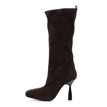 Hermes Stretch Suede Goatskin Halo Boots 40 1 of 8