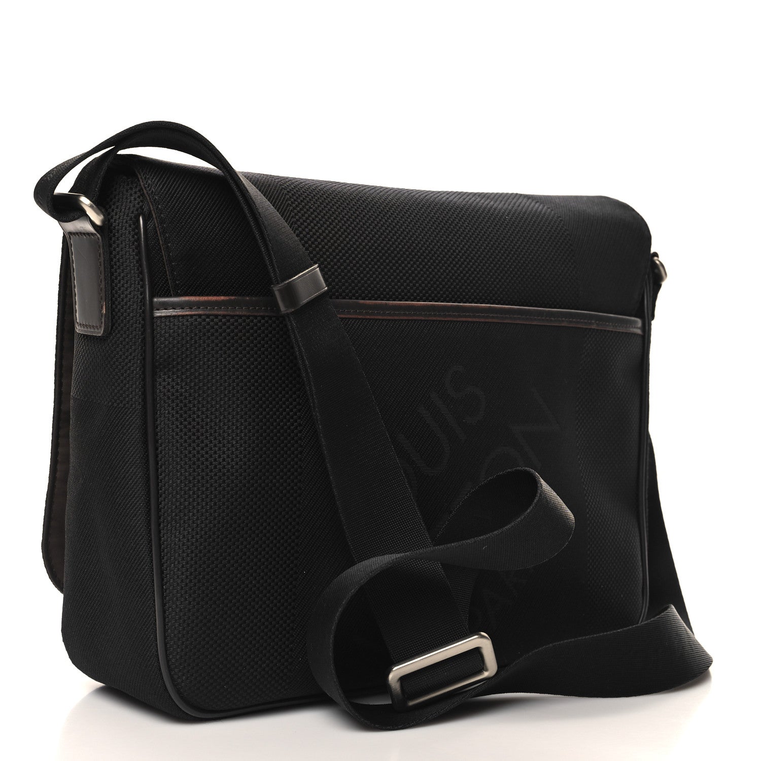 Louis Vuitton Damier Geant Petit Messenger Bag Black 2 of 11