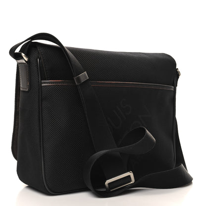 Louis Vuitton Damier Geant Petit Messenger Bag Black 2 of 11