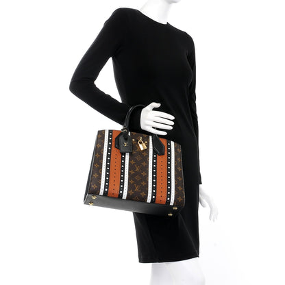 Louis Vuitton Monogram Calfskin City Steamer MM Brogue 3 of 8