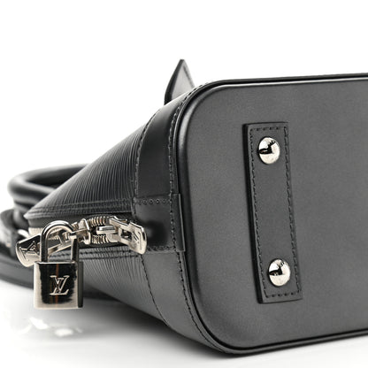 Louis Vuitton Epi Alma BB Anthracite Nacre 5 of 11