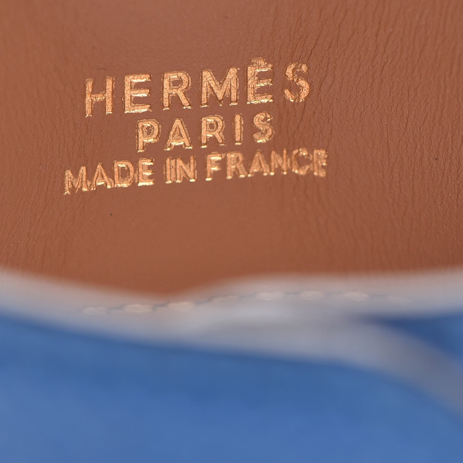 Hermes Courchevel Medor Bracelet Bleu France 5 of 5