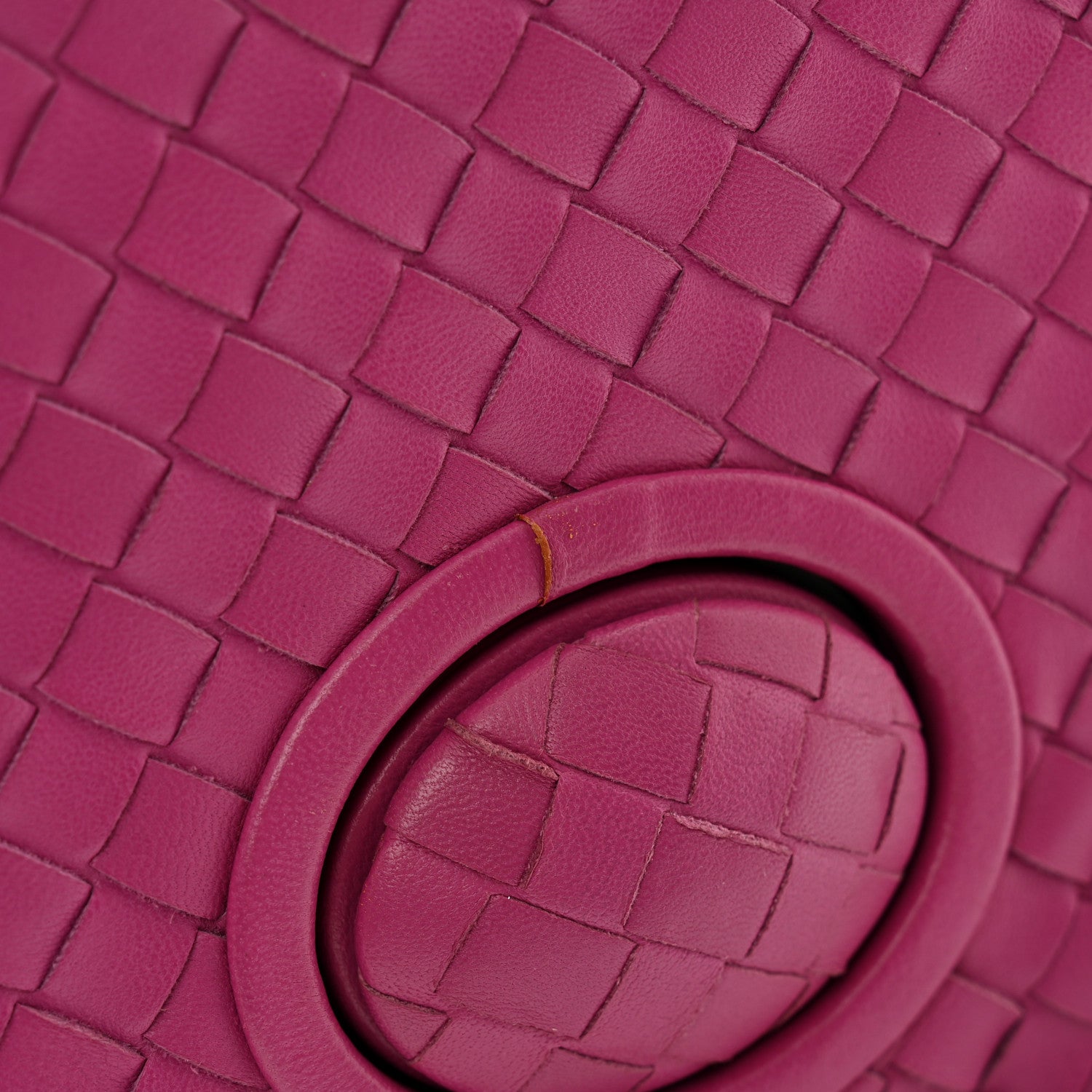 Bottega Veneta Nappa Intrecciato Turnlock Clutch Ametiste 10 of 11