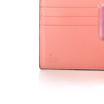 Gucci Patent Microguccissima Lovely Heart French Flap Wallet Red 6 of 11