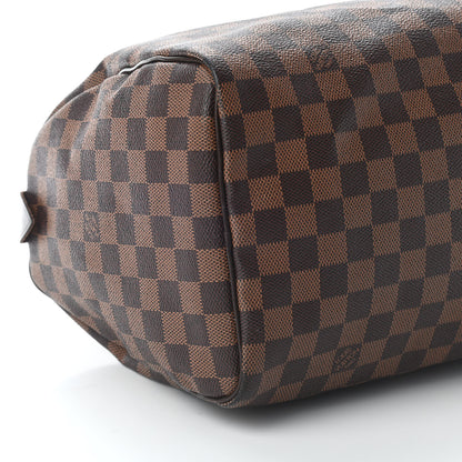 Louis Vuitton Damier Ebene Speedy 30 7 of 9