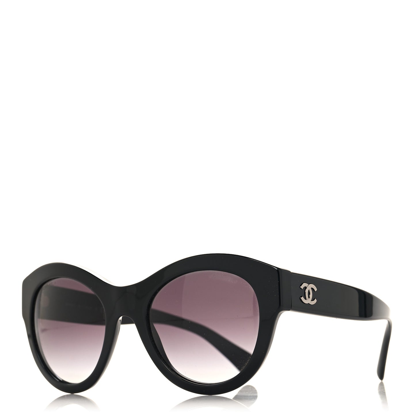 Acetate Butterfly Sunglasses 5371 Black