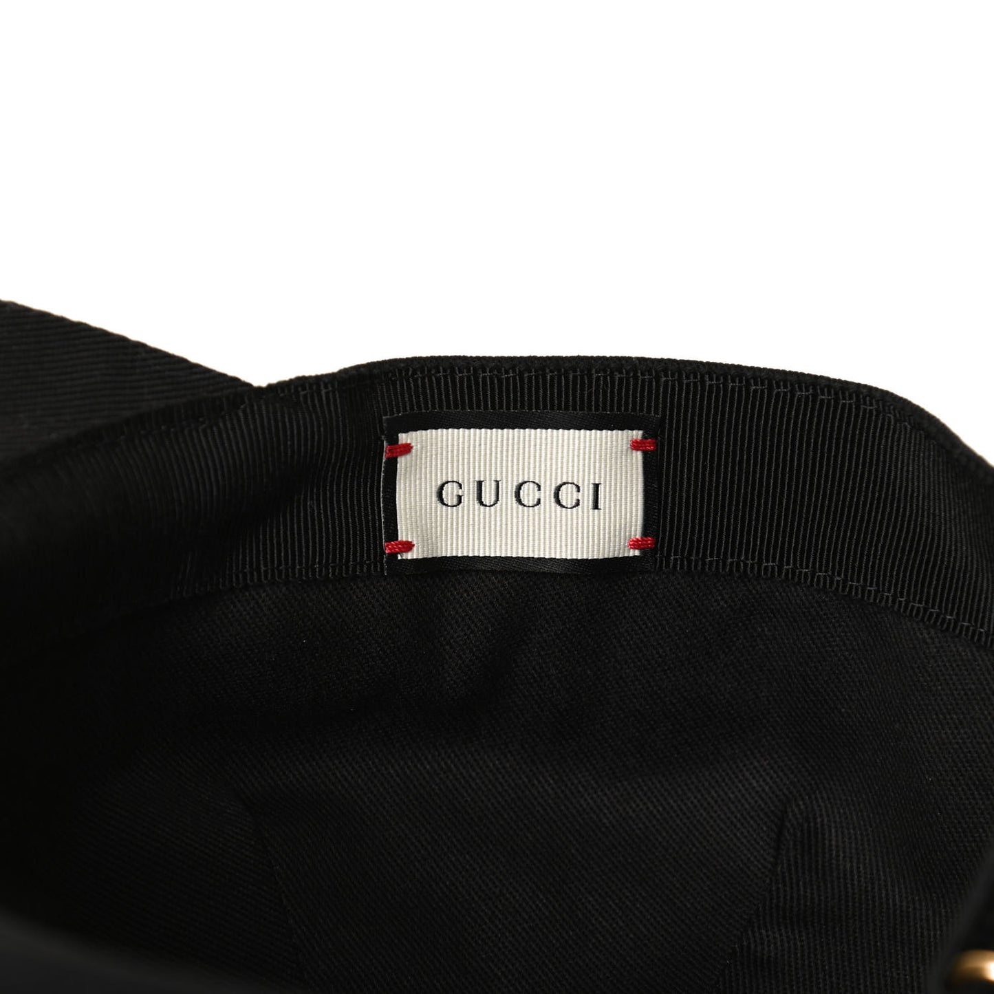 Cotton Loved Gucci Baseball Hat L Black