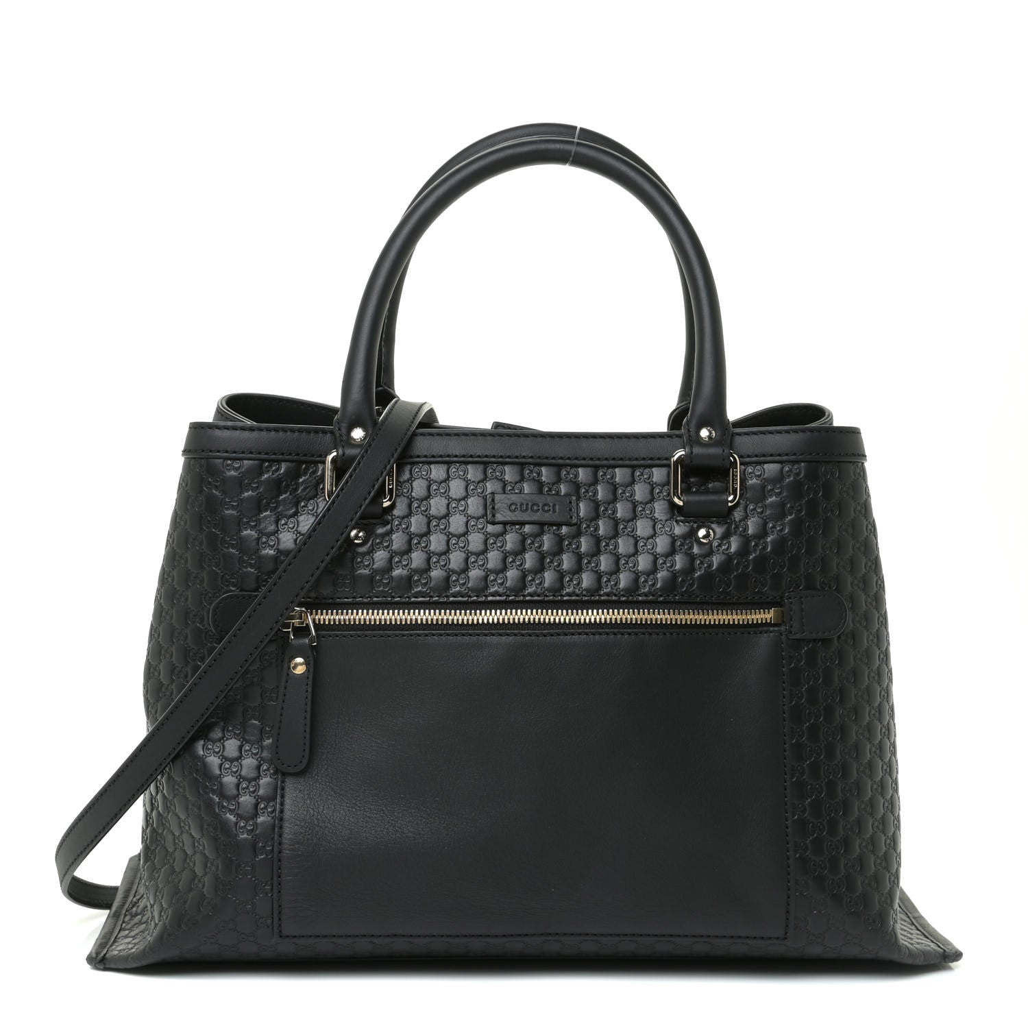 Gucci Soft Microguccissima Medium Tote Black 1 of 10