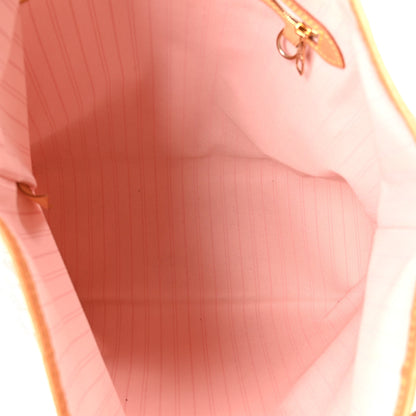 Louis Vuitton Damier Azur Delightful MM Rose Ballerine 5 of 11