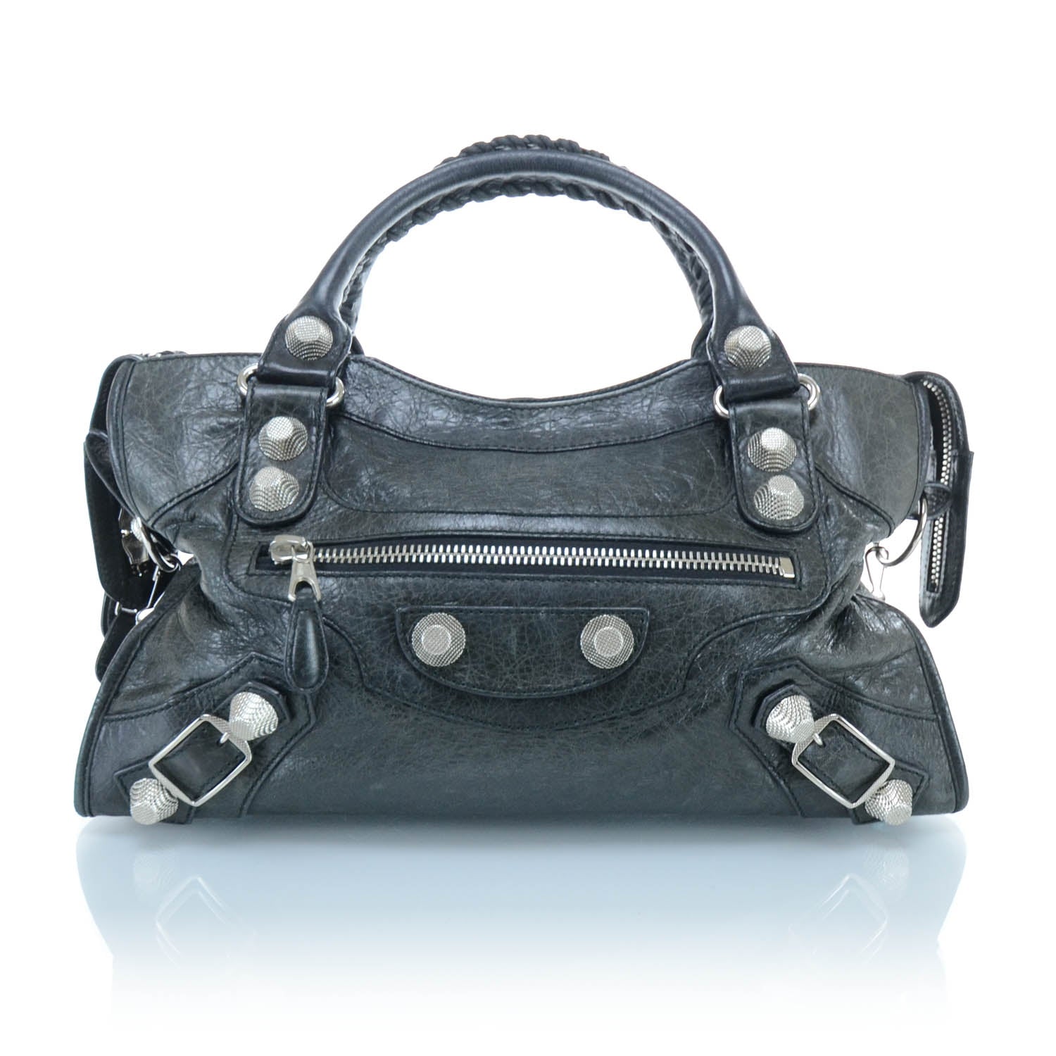 Balenciaga Agneau Giant 21 Silver Hardware City Black 1 of 10