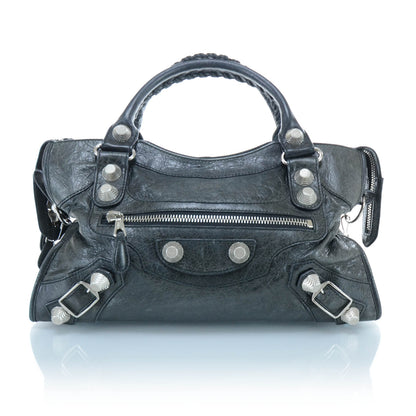 Balenciaga Agneau Giant 21 Silver Hardware City Black 1 of 10