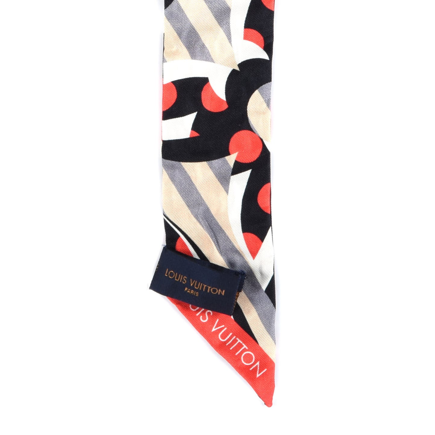 Silk Pop Monogram BB Bandeau Red