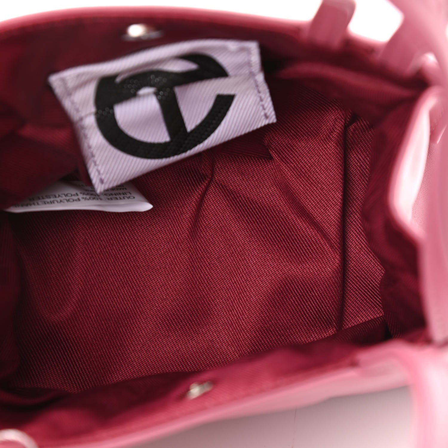 Telfar Vegan Leather Small Shopping Bag Corned Beef 5 of 11