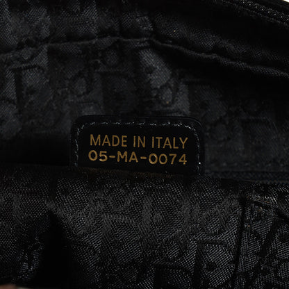 Christian Dior Calf Hair Leopard Velour Gambler Dice Bowler 7 of 7