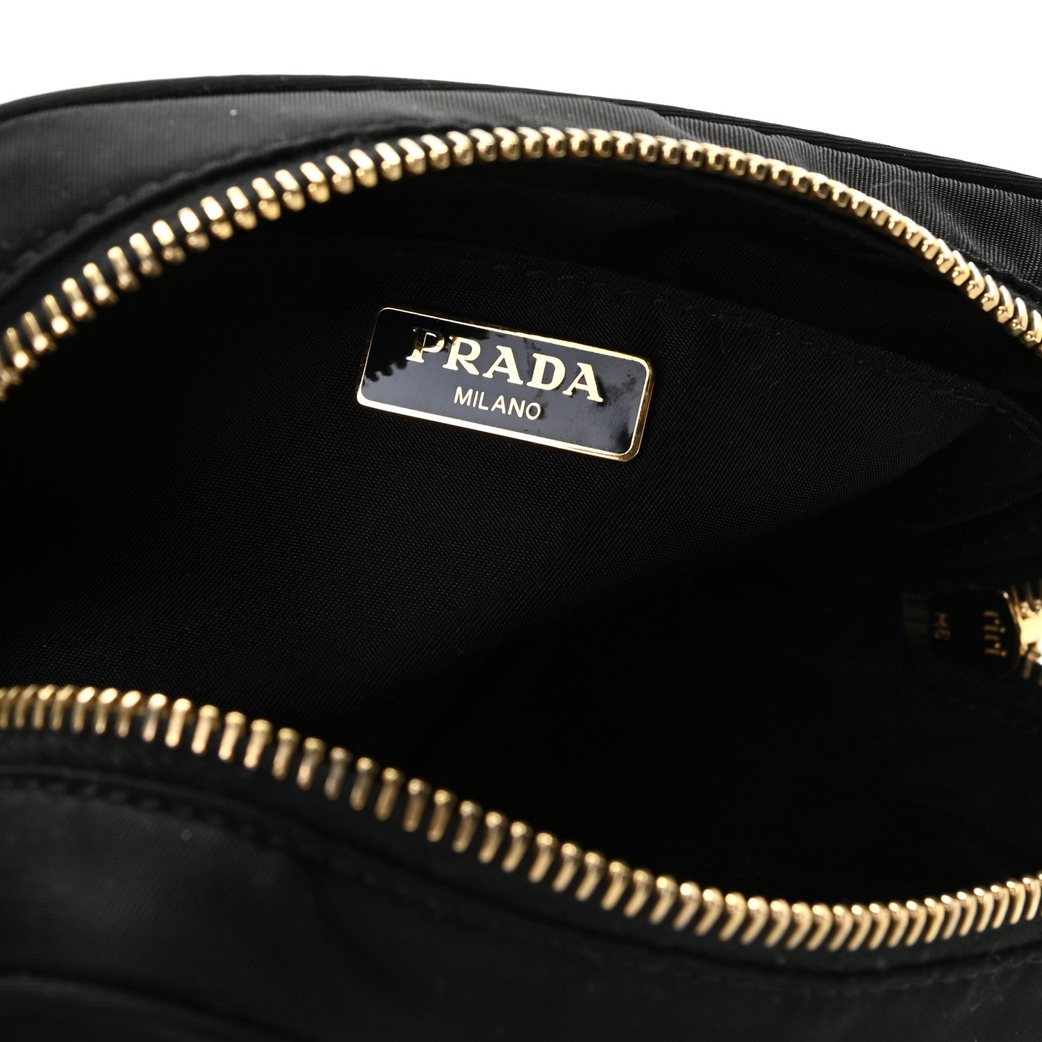 Prada Tessuto Nylon Mini Camera Crossbody Bag Black 5 of 7