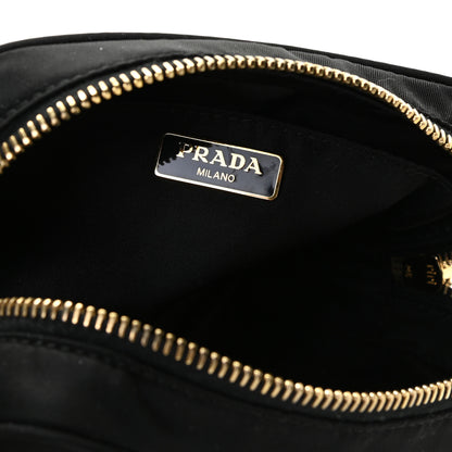 Prada Tessuto Nylon Mini Camera Crossbody Bag Black 5 of 7