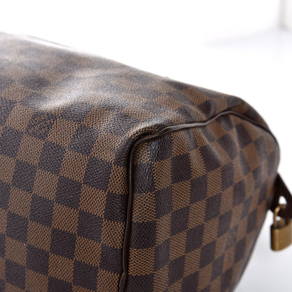 Louis Vuitton Damier Ebene Speedy 30 9 of 11