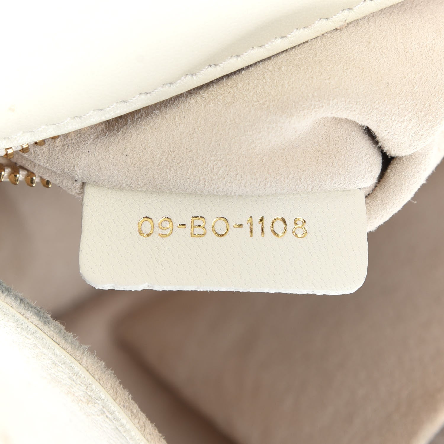 Christian Dior Lambskin Studded Medium Diorama Flap Bag Latte 7 of 17