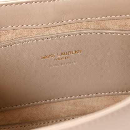 Saint Laurent Vegetable Le 5 A 7 Mini Hobo Dark Beige 6 of 10