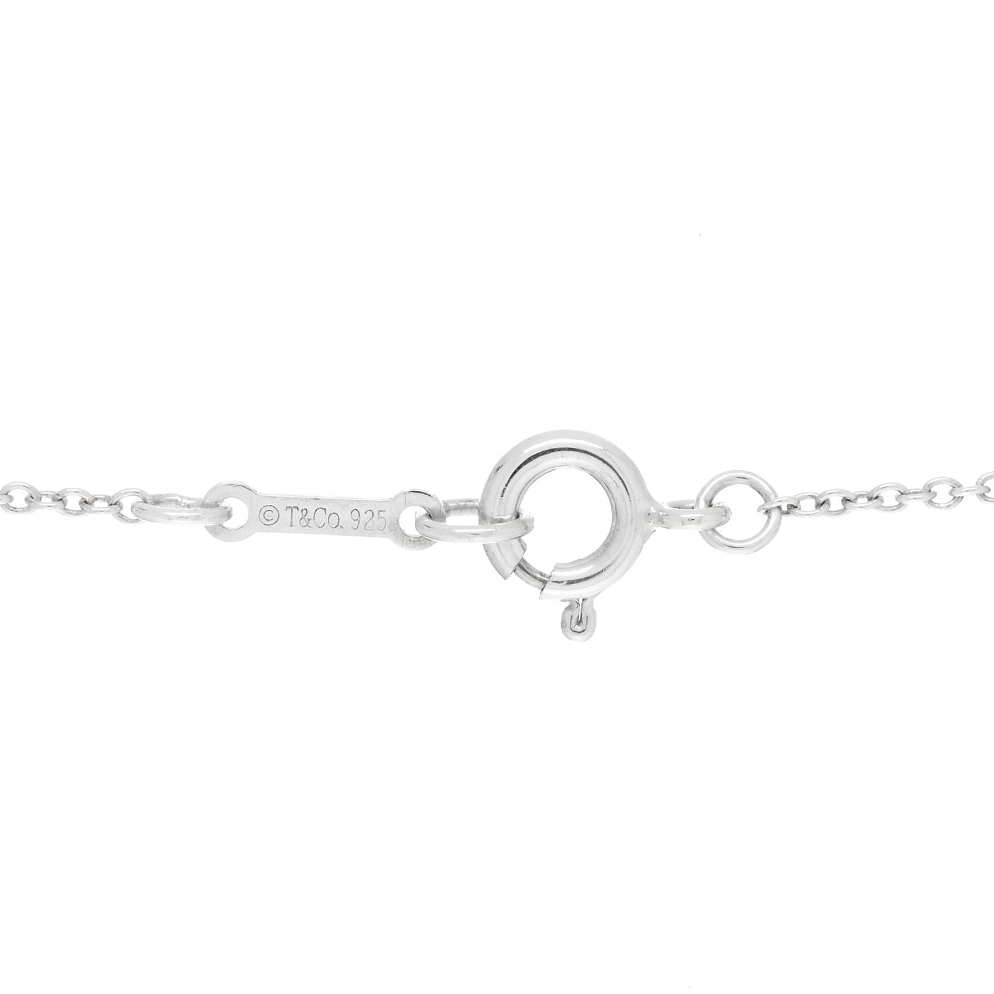 Sterling Silver Paloma Picasso Tenderness Cross Pendant Necklace