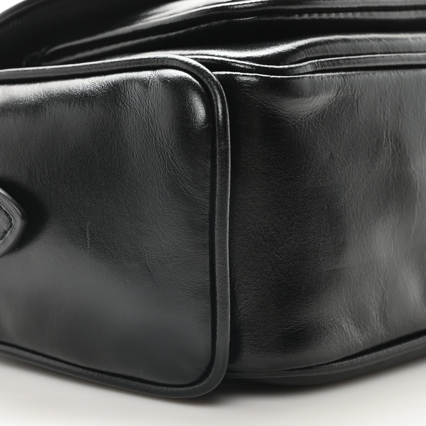 Calfskin Cargo Wearable Wallet Black