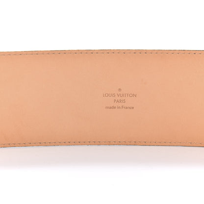 Louis Vuitton Patent LV Facettes Belt 85 34 Amarante 3 of 9
