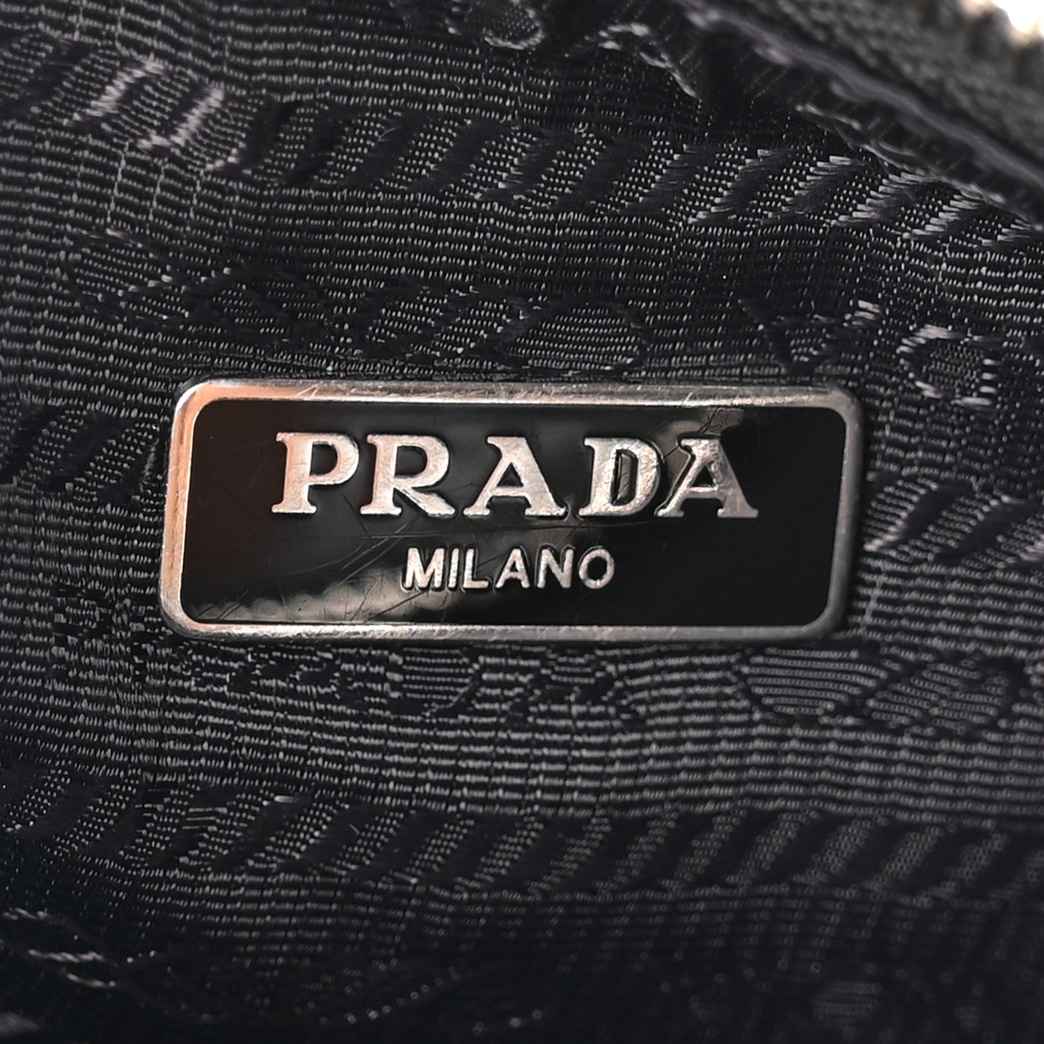 Prada Nylon Re-Edition 2005 Shoulder Bag Black 6 of 11