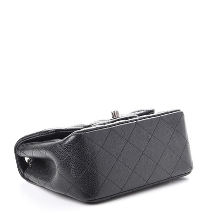 Chanel Caviar Quilted Mini Square Flap Black 5 of 10