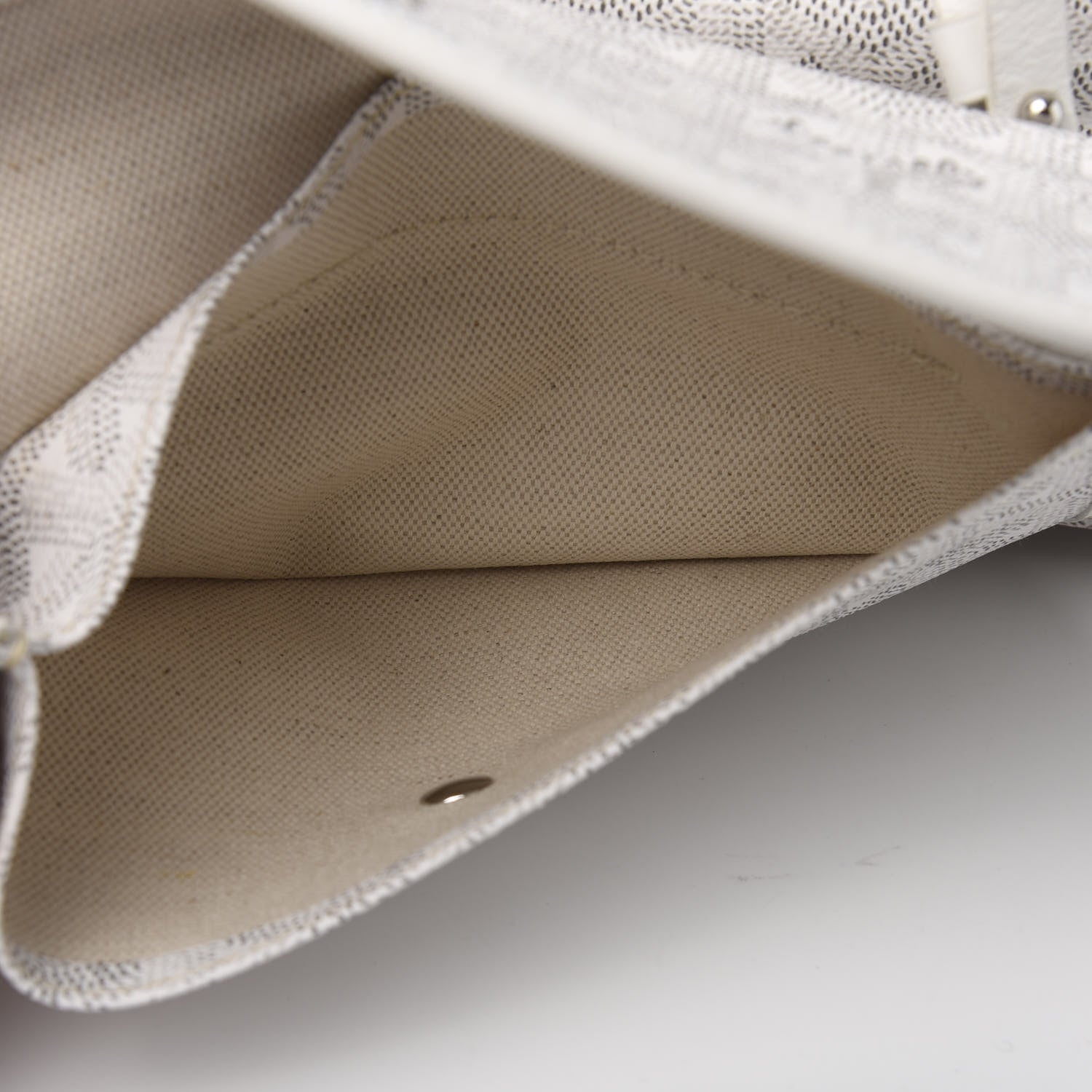 Goyard Goyardine Saint Louis GM White 10 of 14