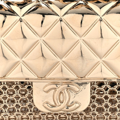 Chanel Lambskin Chain CC Flap Bag Belt 75 Black Gold 4 of 6