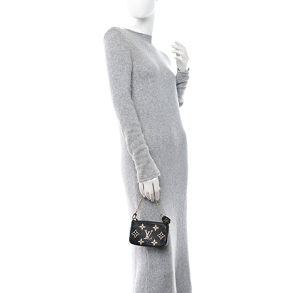 Louis Vuitton Empreinte Monogram Giant Mini Pochette Accessories Black 2 of 10