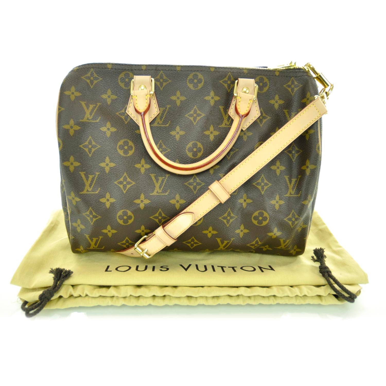 Louis Vuitton Monogram Speedy Bandouliere 30 3 of 10