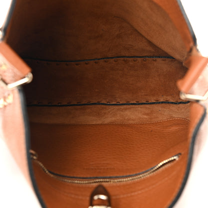 Valentino Garavani Pebbled Calfskin Large Rockstud Flip-Lock Messenger Bag Light Cuir 5 of 10