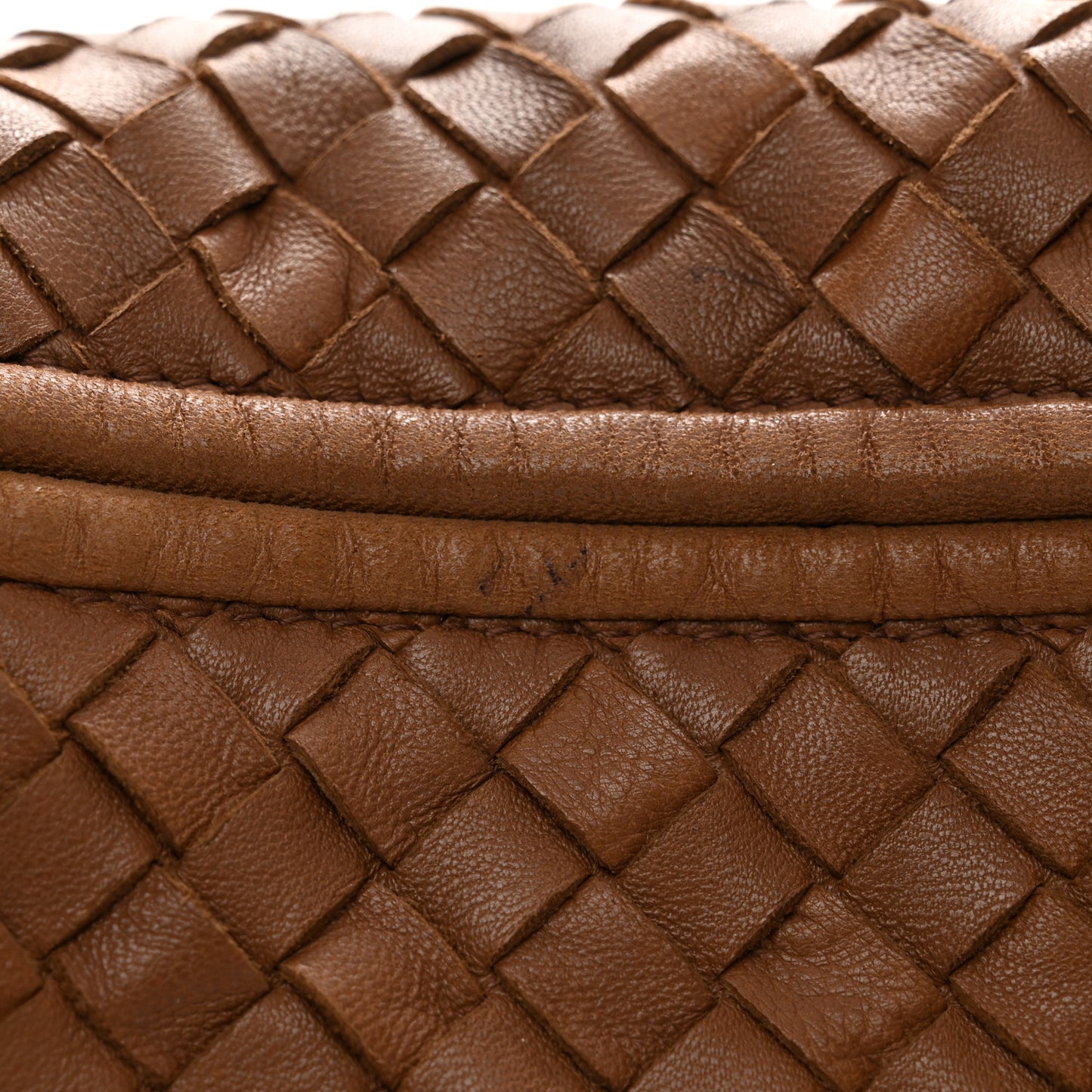 Nappa Intrecciato Large Veneta Hobo Noce