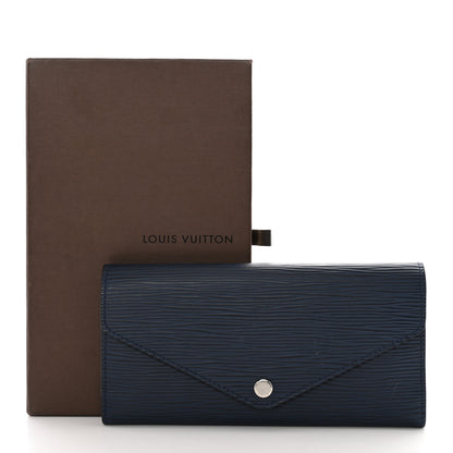 Louis Vuitton Epi Josephine Wallet Indigo 9 of 11