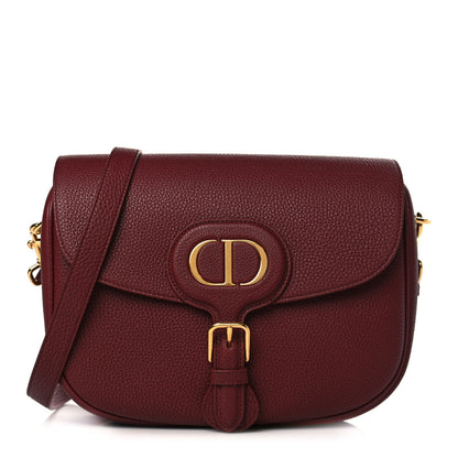 Christian Dior Grained Calfskin Large Bobby Flap Red Bricks 1 of 10