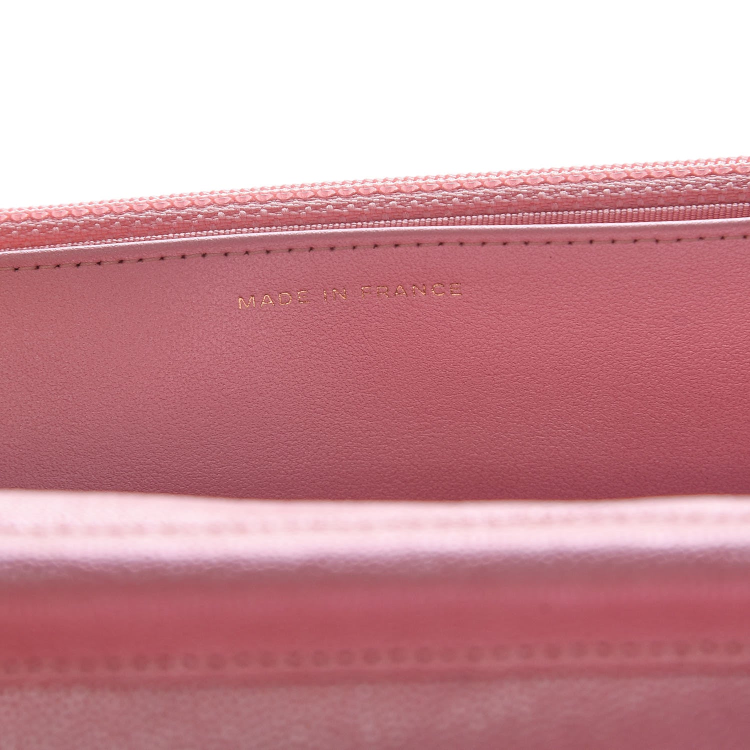 Chanel Iridescent Caviar Quilted Wallet on Chain WOC Rose Pink 7 of 9