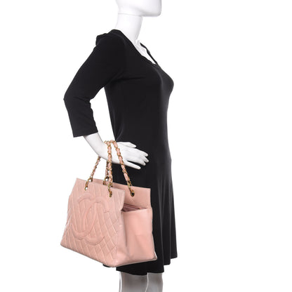 Chanel Lambskin Quilted Grand Shopping Tote GST Pink 2 of 18