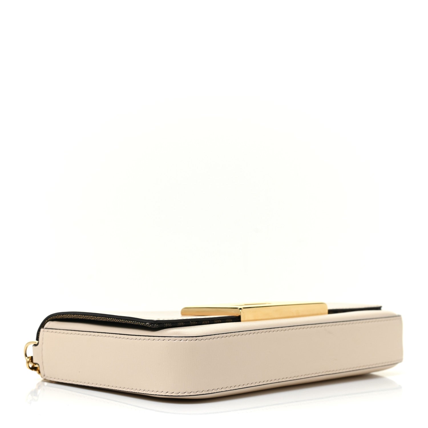 Fendi Vitello Palmellato Wallet on Chain with Pouches Camelia 5 of 13