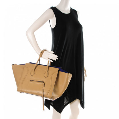 Celine Smooth Calfskin Medium Phantom Luggage Sand 2 of 8