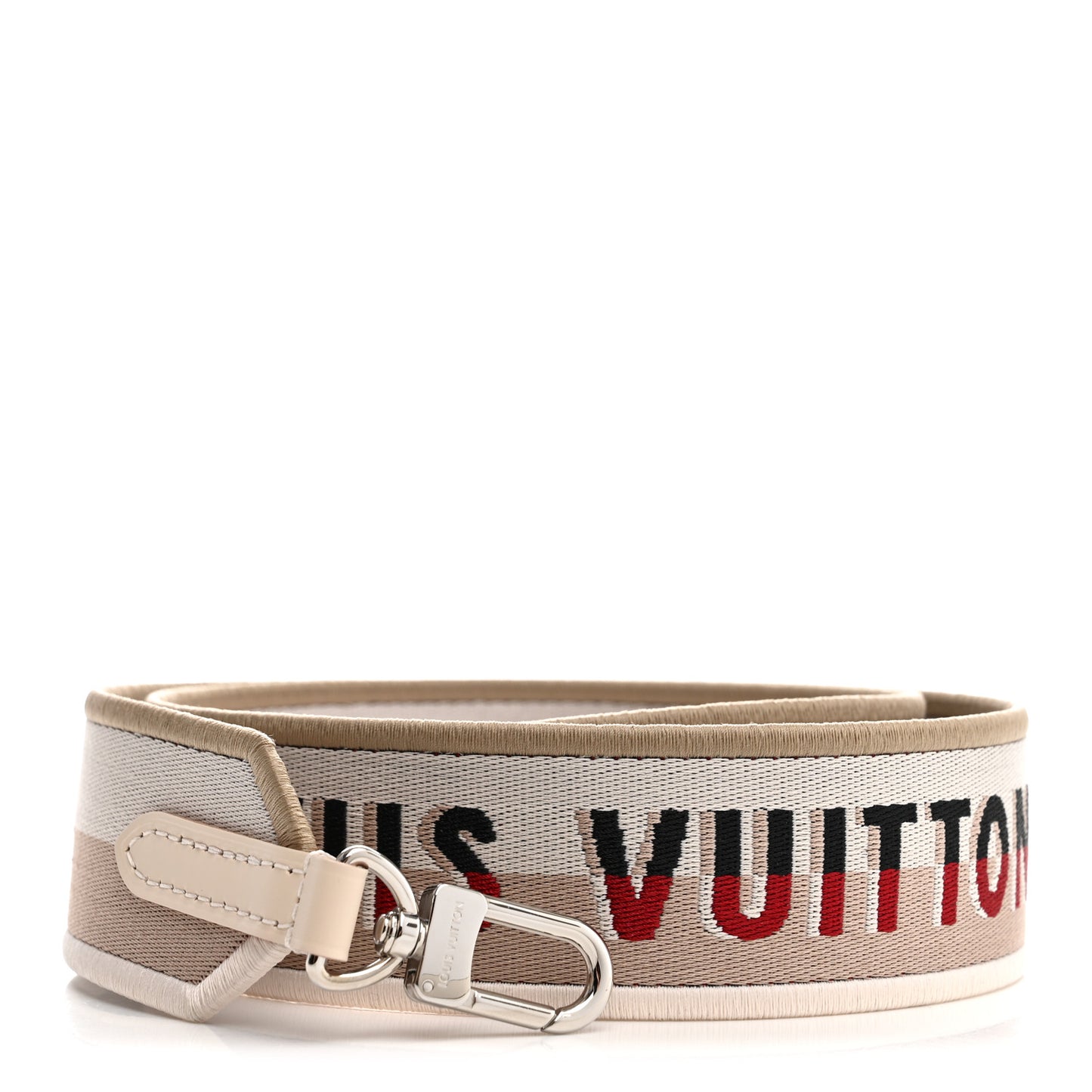 Jacquard Speedy Bandouliere 20 Shoulder Strap Beige White