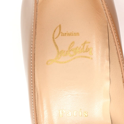 Christian Louboutin Patent Fififa 100 Pumps 36.5 Nude 8 of 10