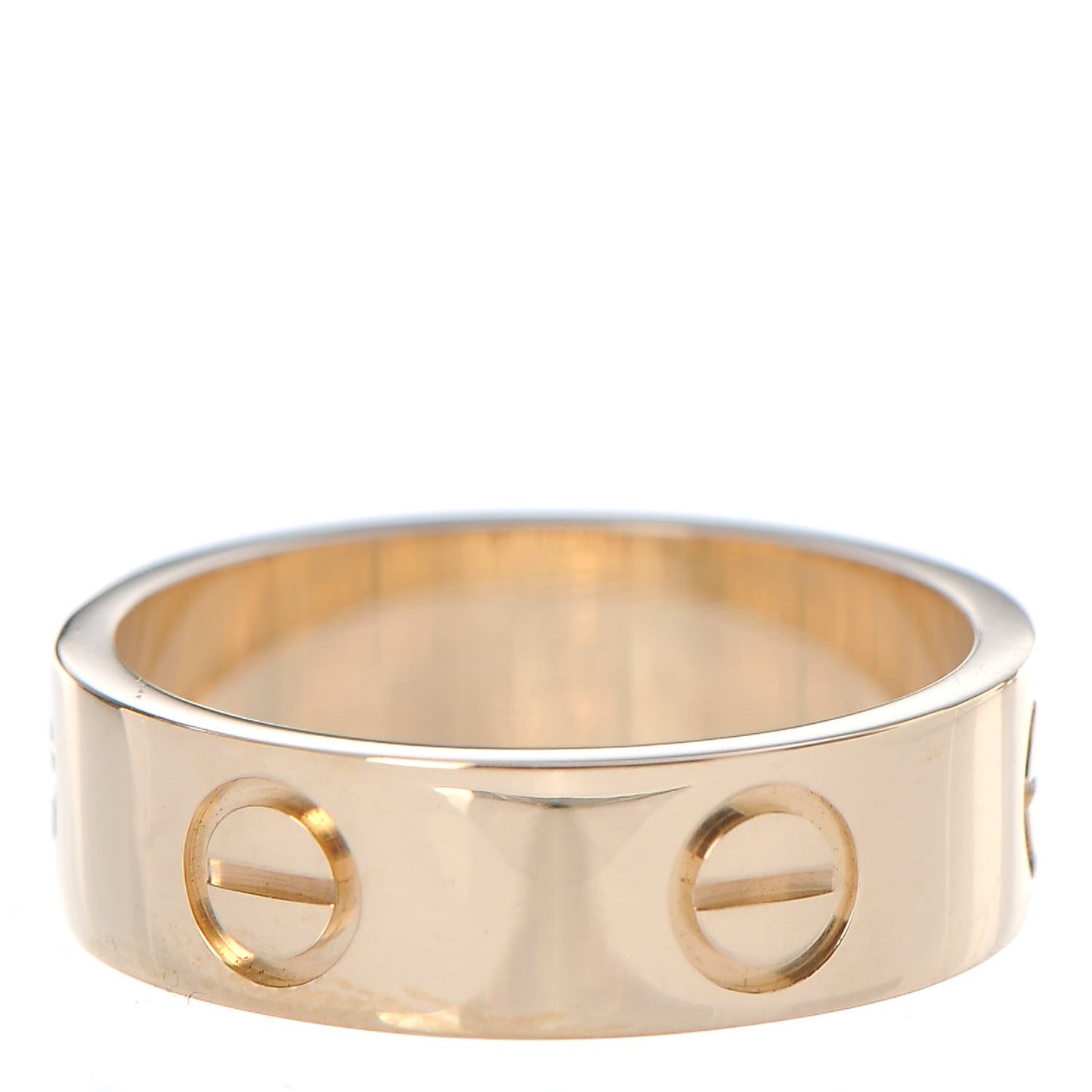 18K Yellow Gold 5.5mm LOVE Ring 51 5.75